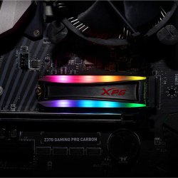 حافظه SSD اینترنال ای دیتا مدل XPG S40G RGB Gen3x4 M.2 2280 ظرفیت 1 ترابایت