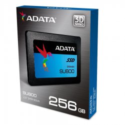 حافظه اس اس دی ای دیتا مدل Ultimate SU800 با ظرفیت 256 گیگابایت