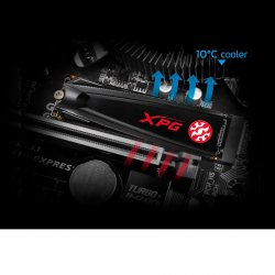 حافظه اس اس دی ای دیتا مدل GAMMIX S5 با ظرفیت 512 گیگابایت
