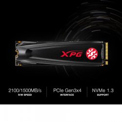 حافظه اس اس دی ای دیتا مدل GAMMIX S5 با ظرفیت 512 گیگابایت