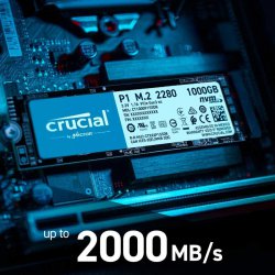 حافظه SSD اینترنال کروشال مدل P1 NVMe PCIe M.2 2280 ظرفیت 500 گیگابایت