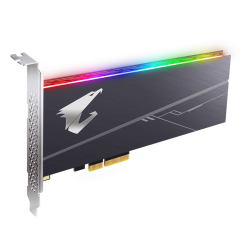 حافظه اس اس دی گیگابایت مدل AORUS RGB AIC با ظرفیت 512 گیگابایت