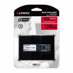 حافظه اس اس دی M.2 2280 کینگستون مدل ای 400 با ظرفیت 120 گیگابایت