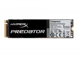 حافظه اس اس دی اینترنال کینگستون مدل HyperX Predator با ظرفیت 240 گیگابایت