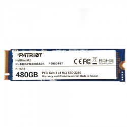 حافظه اس اس دی پتریوت مدل هل فایر با ظرفیت 480 گیگابایت