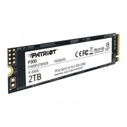 حافظه SSD اینترنال پاتریوت مدل P300 M.2 2280 NVMe PCIe Gen 3x4 ظرفیت 2 ترابایت