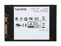 حافظه اس اس دی اینترنال سن دیسک مدل SSD PLUS با ظرفیت 120 گیگابایت