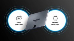 حافظه SSD اینترنال سامسونگ مدل 870 QVO با ظرفیت 8TB
