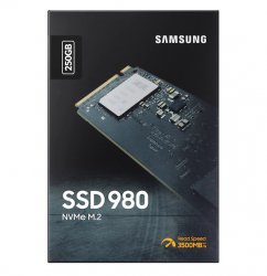 حافظه SSD اینترنال سامسونگ مدل 980 PCIe 3.0 NVMe M.2 2280 ظرفیت 250 گیگابایت