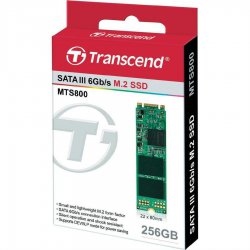 حافظه SSD ترنسند سايز M.2 2280 مدل MTS800 ظرفيت 256 گيگابايت