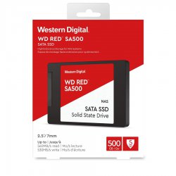 حافظه اس اس دی وسترن دیجیتال مدل Red SA500 با ظرفیت 500 گیگابایت