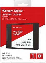 حافظه اس اس دی وسترن دیجیتال مدل Red SA500 با ظرفیت 1 ترابایت