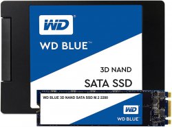 حافظه SSD اینترنال وسترن دیجیتال  مدل WD Blue 3D NAND WDS100T2B0B با ظرفیت 1TB