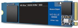 حافظه SSD اینترنال وسترن دیجیتال مدل Blue SN550 NVMe M.2 2280 ظرفیت 250 گیگابایت
