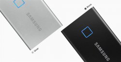 حافظه SSD اکسترنال سامسونگ مدل T7 Touch ظرفیت 2 ترابایت