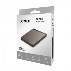 اس اس دی اکسترنال لکسار مدل SL200 ظرفیت 1 ترابایت