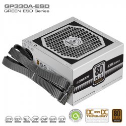 منبع تغذیه کامپیوتر گرین مدل GP330A ESD