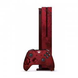 کنسول بازی مایکروسافت مدل Xbox One S ظرفیت 2 ترابایت طرح Gears Of War 4 به همراه بازی