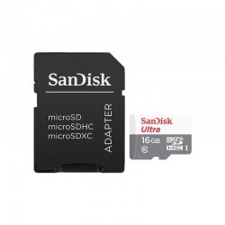 کارت حافظه MicroSDHC سن دیسک مدل Ultra کلاس 10 با سرعت 48MB و ظرفیت 16 گیگابایت