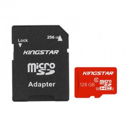 کارت حافظه MicroSDHC کینگ استار کلاس 10 استاندارد UHS_I U1 سرعت 85MB|s ظرفیت 128 گیگابایت