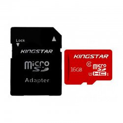 کارت حافظه MicroSDHC کینگ استار کلاس 10 استاندارد UHS_I U1 سرعت 85MB|s ظرفیت 16 گیگابایت