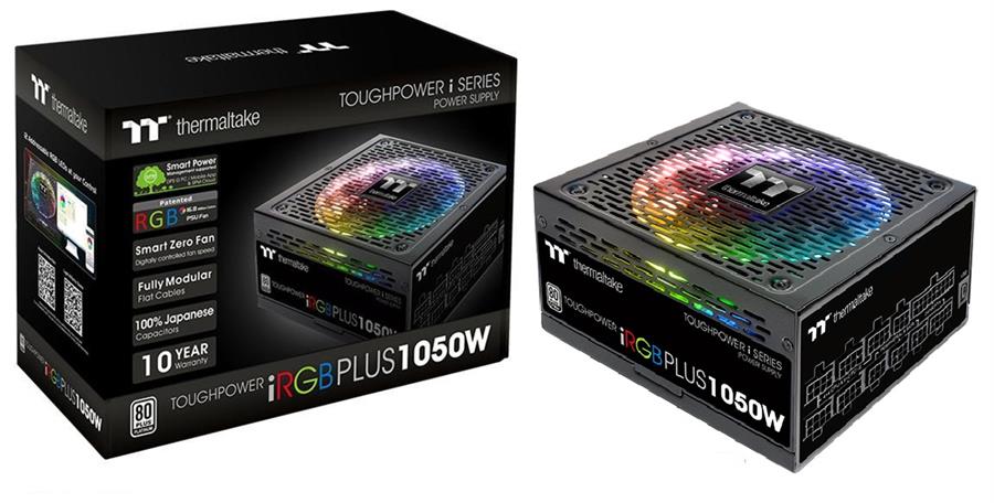 پاور ترمالتیک مدل Toughpower iRGB PLUS با توان 1050 وات
