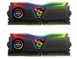 رم کامپیوتر دوکاناله ژل سری Super Luce RGB با حافظه 8 گیگابایت و فرکانس 2400 مگاهرتز