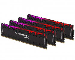 رم کامپیوتر 4کاناله کینگستون مدل HyperX Predator RGB  با حافظه 64 گیگابایت و فرکانس 3200 مگاهرتز