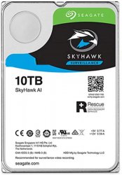 هارد سیگیت مدل ST10000VE0008 Skyhawk AI Surveillance با ظرفیت 10 ترابایت
