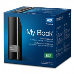 هارددیسک اکسترنال وسترن دیجیتال سری My Book ظرفیت 6 ترابایت