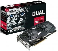 کارت گرافیک ایسوس مدل دوآل آر ایکس 580 او 4 جی با حافظه 4 گیگابایت