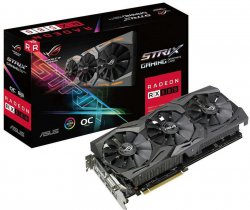 کارت گرافیک ایسوس مدل راگ استریکس آر ایکس 580 O8G گیمینگ با حافظه 8 گیگابایت