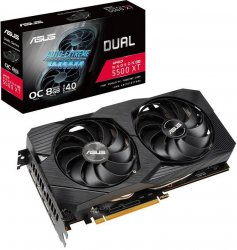 کارت گرافیک ایسوس مدل DUAL_RX5500XT_O8G_EVO با حافظه 8 گیگابایت