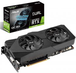 کارت گرافیک ایسوس مدل DUAL_RTX2060S_O8G_EVO با حافظه 8 گیگابایت