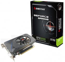 کارت گرافیک بایوستار مدل VN1055XFX1 GTX1050  با حافظه 2 گیگابایت