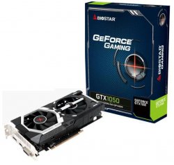 کارت گرافیک بایوستار مدل VN1055XFX1 GTX1050  Dual_Cooling با حافظه 2 گیگابایت