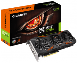 کارت گرافیک گیگابایت مدل جی تی ایکس 1070 تی آی گیمنگ با حافظه 8 گیگابایت