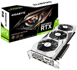 کارت گرافیک گیگابایت مدل GeForce RTX 2060 SUPER GAMING OC WHITE با حافظه 8 گیگابایت