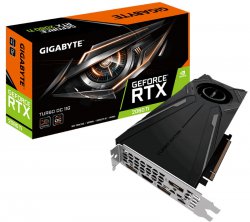 کارت گرافیک گیگابایت مدل GeForce RTX 2080 Ti TURBO OC با حافظه 11 گیگابایت