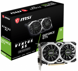 کارت گرافیک ام اس آی مدل GeForce GTX 1650 VENTUS XS 4G OC با حافظه 4 گیگابایت