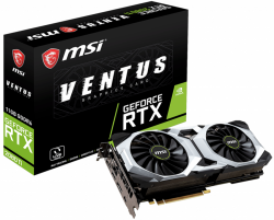 کارت گرافیک ام اس آی مدل GeForce RTX 2080 Ti VENTUS 11G  با حافظه 11 گیگابایت