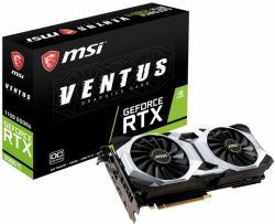 کارت گرافیک ام اس آی مدل GeForce RTX 2080 Ti VENTUS 11G OCV1 با حافظه 11 گیگابایت
