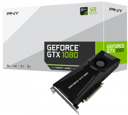 کارت گرافیک پی ان وای مدل VCGGTX10808PB_CG2 GTX 1080  با حافظه 8 گیگابایت