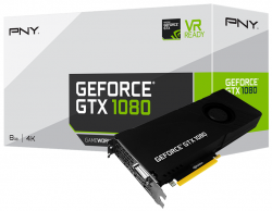 کارت گرافیک پی ان وای مدل VCGGTX10808PB GTX 1080  با حافظه 8 گیگابایت
