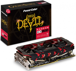 کارت گرافیک پاورکالر مدل Red Devil Radeon RX 580 Golden با حافظه 8 گیگابایت