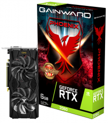 کارت گرافیک گینوارد مدل GeForce RTX 2060 Phoenix GS با حافظه 6 گیگابایت