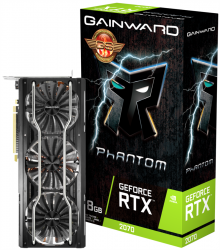 کارت گرافیک گینوارد مدل GeForce RTX 2070 Phantom GS با حافظه 8 گیگابایت