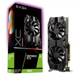 کارت گرافیک ای وی جی ای مدل GeForce GTX 1660 XC ULTRA GAMING  با حافظه 6 گیگابایت