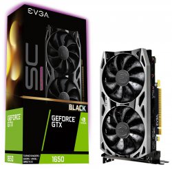 کارت گرافیک ای وی جی ای مدل GeForce GTX 1650 SC Ultra Black GAMING  با حافظه 4 گیگابایت
