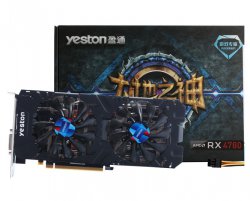 کارت گرافیک یستون مدل RX470D 4G D5 GA  با حافظه 4 گیگابایت